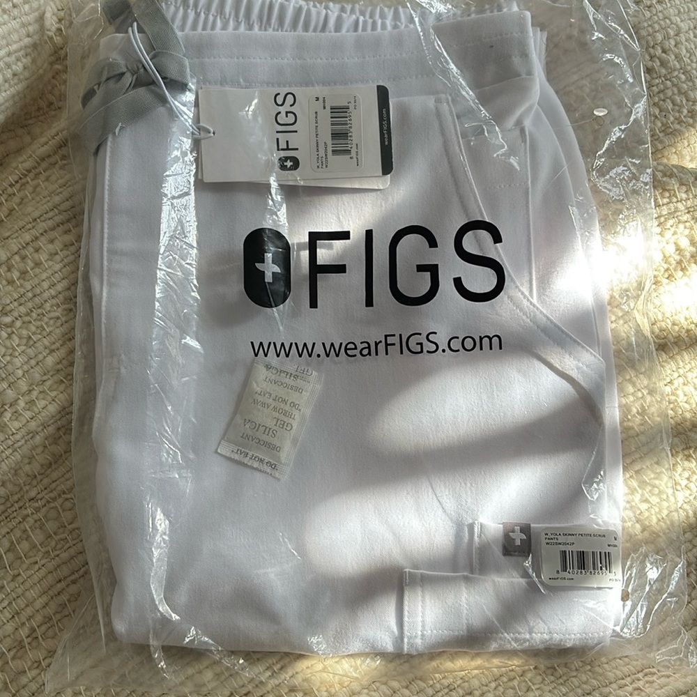 Figs White Scrub Pants